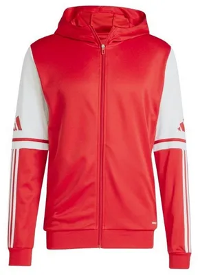 Immagine prodotto di Adidas - Felpa con cappuccio "Squadra 25" con zip integrale da uomo PP4199 (L) (rosso)