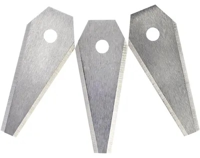 Produktbild von Bosch F016800321, Rasenmäherklinge, Bosch, CE, Edelstahl, Stahl, 3 Stück(e)