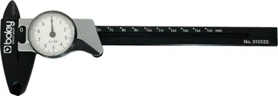 Produktbild von Boley Präzisionsmessschieber mit Analoguhr – 0-150 mm