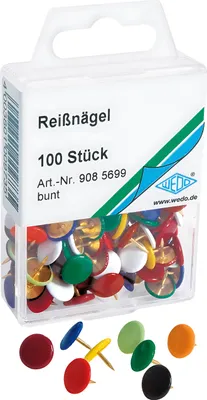 Produktbild von Wedo 908 5699, Mehrfarbig, 100 Stück(e), Box