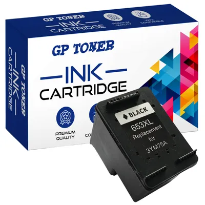 Zdjęcie produktu dla Tusz do HP 653 XL DeskJet Plus Advantage 6000 6075 6400 6475 3YM75AE Czarny