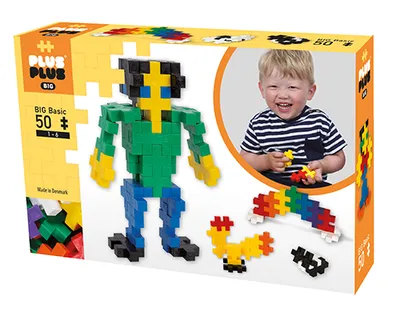 Immagine prodotto di Plus Plus,50 Mattoncini creativi BIG Basic