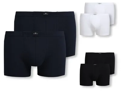 Produktbild von 2er Pack Götzburg Boxershorts Shorts Pants Boxer, Farbe:Blau, Wäschegröße:L, Artikel:-450 navy blue