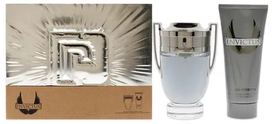 Zdjęcie produktu dla Edt Spray 100ml/Żel pod prysznic 100ml Zestaw upominkowy Paco Rabanne Invictus