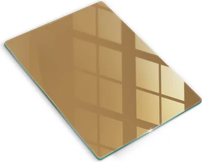 Produktbild von Abdeckung Glas - Küchenabdeckung - 40x52 cm - Abdeckplatte - Beige Farbe