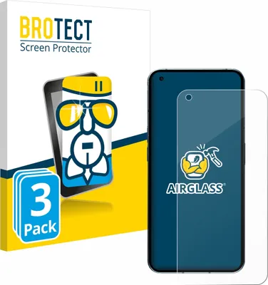 Produktbild von 3x BROTECT Schutzglas für Nothing Phone (1) (case-friendly) Schutzfolie Panzer Folie Glas Display Schutz klar