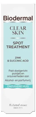 Productafbeelding van Biodermal Clear Skin Spot Treatment (10 ml)