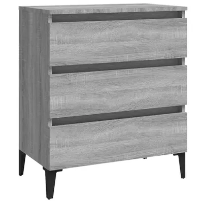 Immagine prodotto di Credenza Grigio Sonoma 60x35x69 cm in Legno Multistrato