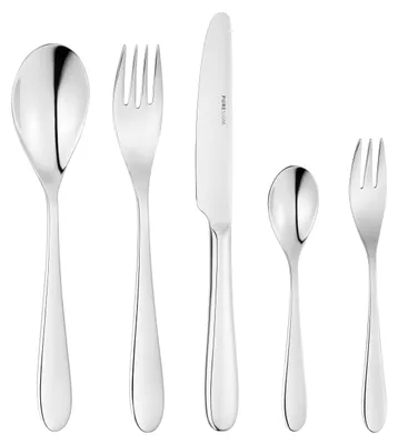 Besteckset 30-teilig Edelstahl 18/10 poliert für 6 Personen