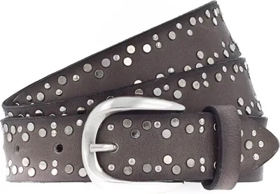 Produktbild von Vanzetti Leder Gürtel Denim Love 30mm Full Leather Belt W105 Taupe braun