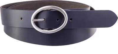 Produktbild von Prato Gürtel G05 mit Runder Schnalle dark blue 85 cm