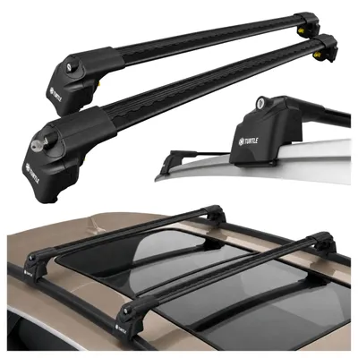 Obrázek produktu pro Střešní nosič pro VAUXHALL ZAFIRA B 2005-2011, nízký, s bočnicemi Turtle
