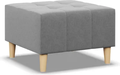 Produktbild von Sitzpouf für das Wohnzimmer 70 x 70 cm, Grau
