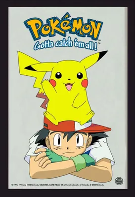 Image de KS120 Pokemon - Pokémon - Ash + Pica - Miroir imprimé