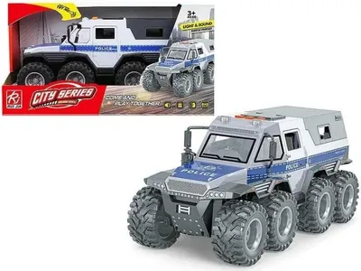 Produktbild von Polizeifahrzeug mit Radantrieb, Licht und Sound – ADAR