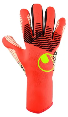 Immagine prodotto di Rete da calcio Uhlsport Ultragrip Zne Hn - rosso fluo/bianco/giallo fluo, taglia: 9