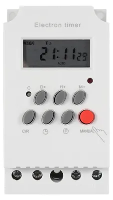 Zdjęcie produktu dla KG316T-II, cyfrowy programator czasowy, programowalny elektroniczny sterownik czasu (napięcie zasilania: 220 V)