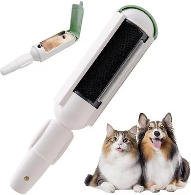 Produktbild von Unyqoos® Wiederverwendbare Fusselrolle zur Entfernung von Tierhaaren auf Möbeln und Textilien