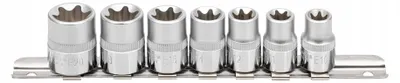 Obrázek produktu pro Jonnesway Sada 7 ks nástrčných klíčů 3/8" E-TORX S06H37S