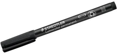 Produktbild von Staedtler Folienstift Lumocolor perm M sw