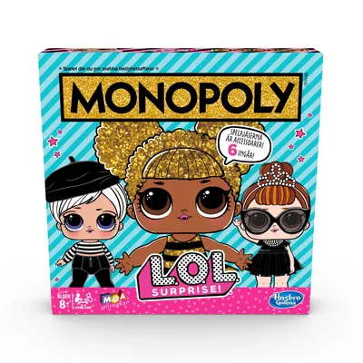 Zdjęcie produktu dla Hasbro Monopoly Lol Surprise wersja angielska
