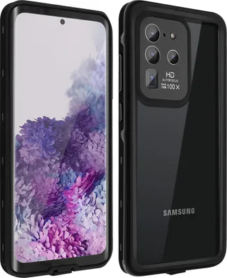 Immagine prodotto di Redpepper Custodia impermeabile per Samsung Galaxy S20 Ultra - Nero