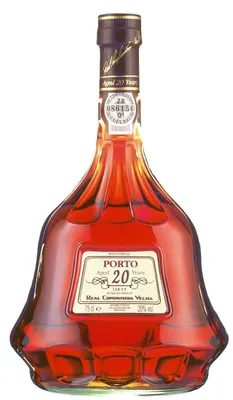Produktbild von ROYAL OPORTO AGED 20 YEARS TAWNY PORT (1 x 0,75l) in der Kristallflasche mit Geschenkverpackung - Portwein aus dem ältesten und größten Portweinhaus