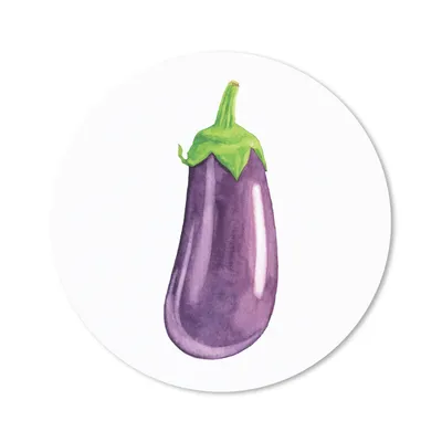Produktbild von MuchoWow® Mauspad Mousepad Aquarell - Aubergine - Violett 50x50 cm - Mousepads - Maus Mat - Pad - Mausunterlage - Vinyl