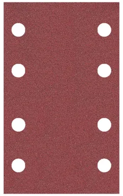 Produktbild von Klingspor PS 22 K Streifen kletthaftend, 80 x 133 mm Korn 60 Lochform GL18