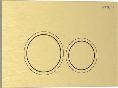 Immagine prodotto di Mexen Tex 01 pulsante di scarico, oro spazzolato - 6101-11