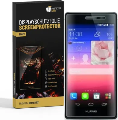 Produktbild von 6x Displayschutzfolie für Huawei P7 Mini ANTI-REFLEX Displayfolie Folie MATT