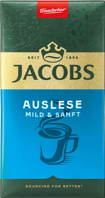 Produktbild von JACOBS Auslese Mild + Sanft Filterkaffee 12 x 500 g Kaffee gemahlen