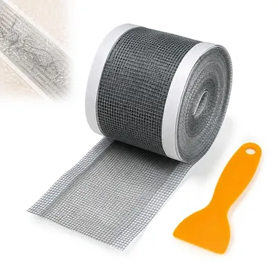 Produktbild von Haarsieb Dusche Abflusssieb Haarfänger 70mm x 10m PVC Einweg Mesh Aufkleber