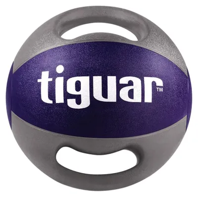 Produktbild von Tiguar - Medizinball PP12750 (Einheitsgröße) (Veilchen/Grau/Silber)