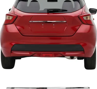 Image de Garniture de Hayon Coffre pour Nissan Micra 2017-2020 acier inox