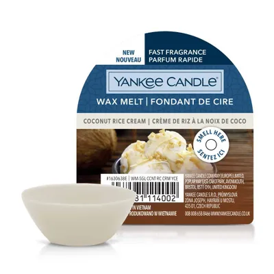 Produktbild von Yankee Candle Coconut Rice Cream, Rund, Weiß, Creme, 22 g, 1 Stück(e)