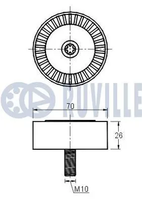 Produktbild von RUVILLE Koppelstange Stabilisator 915937