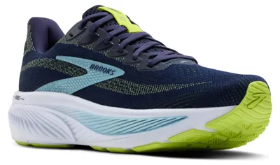 Produktbild von Brooks Ghost 17 - Herren Laufschuh - Narrow (1B) - Peacoat/Lime/Blue Peacoat/Lime/Blue 42