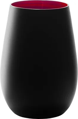 Immagine prodotto di Neuerts Vorteilset: 4 x Stölzle Lausitz 6x ELEMENTS Multifunktionsbecher schwarz-rot 352 00 12 BR093 und Geschenk + Spende