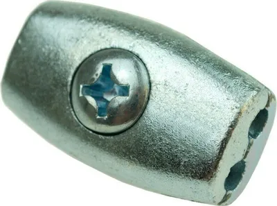 Produktbild von 10x Seilklemme Eiform Klemme Drahtseilklemme verzinkt 2 mm MCPL6318