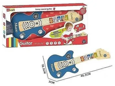 Obrázok produktu pre Gitara na batérie 46,5 x 18,5 x 3 cm – ADAR