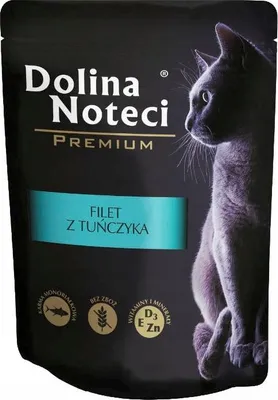 Produktbild von DOLINA NOTECI Premium Tuna fillet - nassfutter für Katzen - 85g