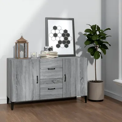 Obrázek produktu pro vidaXL Příborník Grey Sonoma 100x36x60 cm výrobek ze dřeva