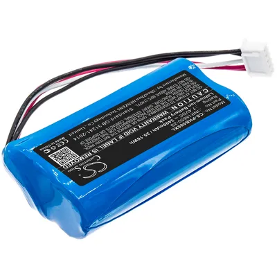 Image de TECHTEK Batterie compatible avec [Philips] SB500M, SB500M/00, SBOQBOX, ShoqBox SB500M remplace INR18650-2S