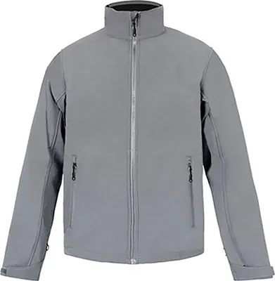 Produktbild von Softshell Jacke C+ Herren, Stahlgrau, L