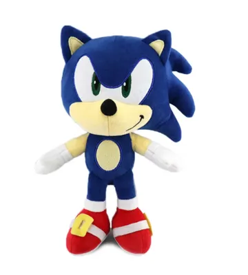 Produktbild von Sonic Plüschtier 30 cm – Sonic the Hedgehog Kuscheltier – Weiches Spielzeug für Kinder