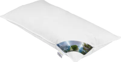 Produktbild von Kopfkissen - Makobezug - 40 x 80 cm - Daunen - Federn - Zirbe