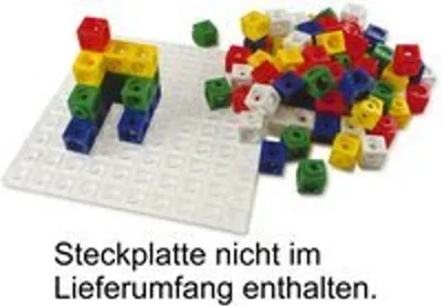 Produktbild von Mathematik mit Steckwürfeln