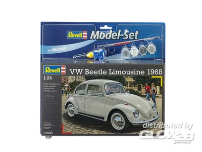 Image de Revell Model Set VW Beetle Limousine - Auto-Modellbausatz ; 67083