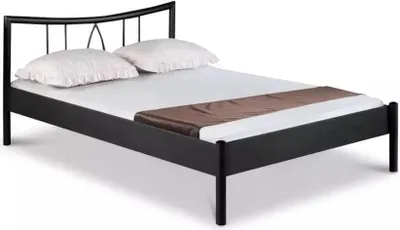 Produktbild von Metallbett Hanna – 90 x 200 cm / schwarz